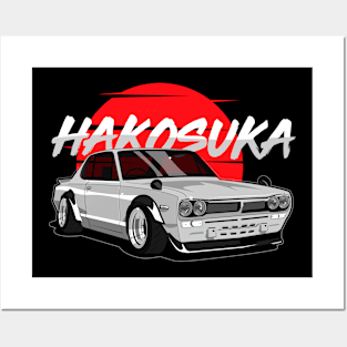 Skyline Hakosuka Posters and Art